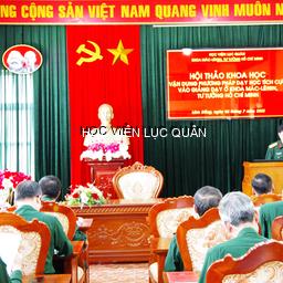 Tư tưởng Hồ Chí Minh về giáo dục lý luận chính trị và giá trị vận dụng trong giảng dạy môn Triết học Mác - Lênin ở Học viện Lục quân hiện nay