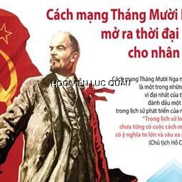 Cách mạng Tháng Mười Nga vĩ đại và ảnh hưởng đến cách mạng Việt Nam