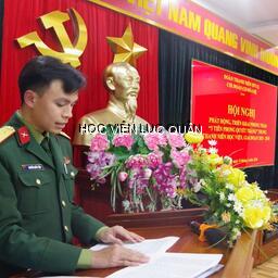 Phát động phong trào “3 tiên phong quyết thắng” trong tuổi trẻ Học viện Lục quân