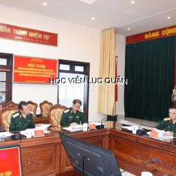 Học viện Lục quân tổ chức Hội nghị Thường trực Hội đồng khoa học quân sự thông qua quy chế tuyển sinh và đào tạo trình độ thạc sĩ, tiến sĩ (sửa đổi)