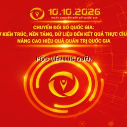 Học viện Lục quân hưởng ứng Ngày Chuyển đổi số quốc gia 10-10