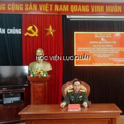 Khoa Quân chủng tổ chức thông qua luận văn tốt nghiệp cho học viên cao học Khóa 21 Quân đội Hoàng gia Campuchia