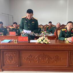 Học viện Lục quân tổ chức Hội đồng đánh giá cấp cơ sở đề tài nghiên cứu khoa học cấp Bộ Tổng Tham mưu