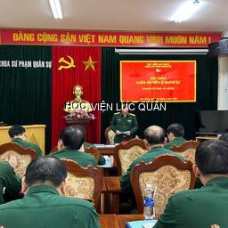 Khoa Sư phạm quân sự tổ chức Hội thảo luận án tiến sĩ cho nghiên cứu sinh