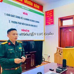 Khoa Thông tin – Tác chiến điện tử đẩy mạnh ứng dụng công nghệ thông tin, chuyển đổi số trong giảng dạy