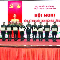 Học viện Lục quân tổ chức Hội nghị Tổng kết Công tác khoa học quân sự năm 2025