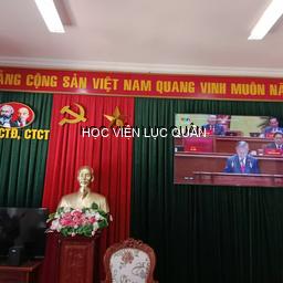 Khoa Công tác đảng, công tác chính trị tổ chức theo dõi truyền hình trực tiếp khai mạc Đại hội đại biểu toàn quốc lần thứ XIV của Đảng
