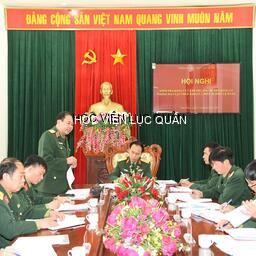 Đảng ủy Học viện Lục quân kiểm tra đảng ủy và bí thư, phó bí thư Đảng ủy Phòng Đào tạo theo khoản 2, điều 30, điều lệ Đảng
