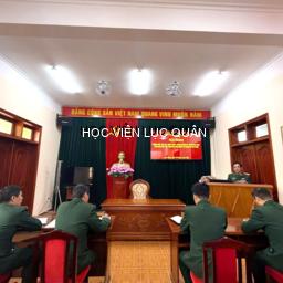 Khoa Hậu cần - Kỹ thuật tổ chức quán triệt Nghị quyết số 79 và Nghị quyết số 80 của Bộ Chính trị