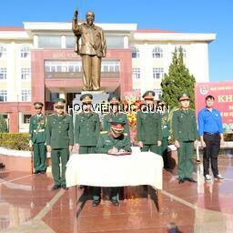 Tuổi trẻ Học viện Lục quân: viết tiếp trang sử hào hùng của Đoàn Thanh niên Cộng sản Hồ Chí Minh