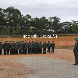 Khoa Quân sự chung tổ chức huấn luyện bắn súng K54 bài 2