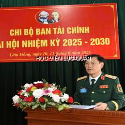 Ban Tài chính tổ chức thành công Đại hội Chi bộ nhiệm kỳ 2025 - 2030