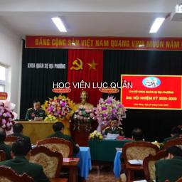 Đại hội Chi bộ Khoa Quân sự Địa phương nhiệm kỳ 2025-2030: Đổi mới toàn diện – Nâng tầm chất lượng đào tạo cán bộ