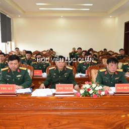 Học viện Lục quân tổ chức đánh giá luận án tiến sĩ quân sự cấp cơ sở (đợt 1) cho nghiên cứu sinh khóa 29B và K15