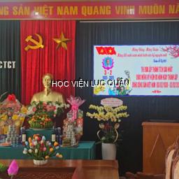 Khoa Công tác đảng, công tác chính trị vui xuân mới, không quên nhiệm vụ