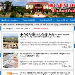 Học viện Lục quân quán triệt, triển khai thực hiện tốt Đề án 1371 của Bộ Quốc phòng