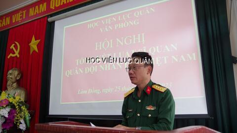 Cơ quan Văn phòng Tổng kết Luật Sĩ quan Quân đội nhân dân Việt Nam
