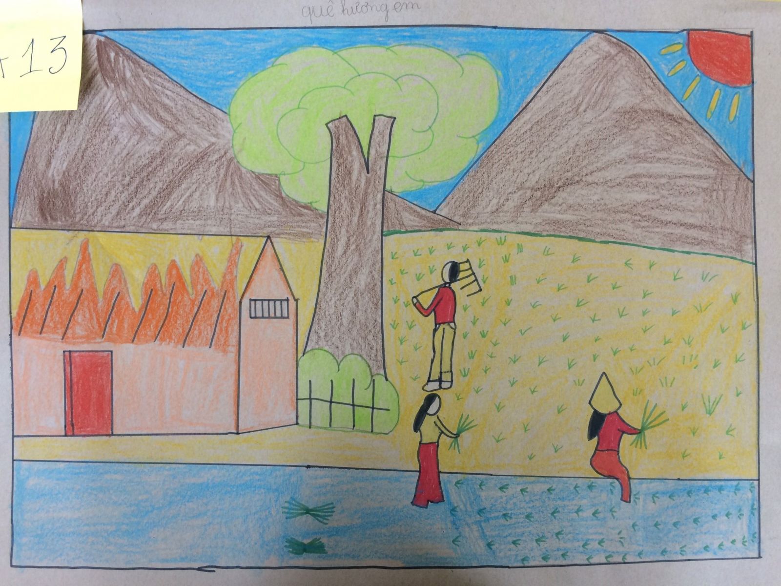 Hội thi vẽ tranh hưởng ứng “Tháng hành động vì trẻ em” năm 2019
