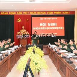 Thủ trưởng Ban Giám đốc Học viện giao nhiệm vụ đối với cán bộ đi luân chuyển thực tế đơn vị