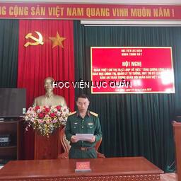 Nâng cao ý thức trách nhiệm, siết chặt kỷ luật, bảo đảm an toàn là yêu cầu cấp thiết trong xây dựng đội ngũ cán bộ, giảng viên của Khoa Trinh sát