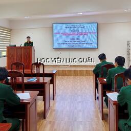Khoa Hậu cần - Kỹ thuật duy trì nền nếp dự giảng, bình giảng đầu năm học 2026 - 2027