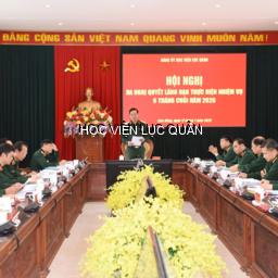 Quán triệt quan điểm Nghị quyết số 25-NQ/TW của Bộ Chính trị vào giảng dạy lý luận chính trị Học viện Lục quân