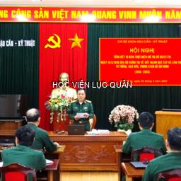 Khoa Hậu cần - Kỹ thuật đẩy mạnh học tập và làm theo Bác góp phần nâng cao chất lượng giáo dục, nghiên cứu khoa học và chuẩn mực đạo đức nhà giáo