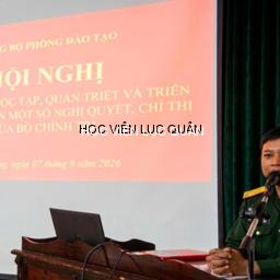 Đảng bộ Phòng Đào tạo nghiên cứu học tập, quán triệt và triển khai thực hiện nghị quyết, chỉ thị của Bộ Chính trị