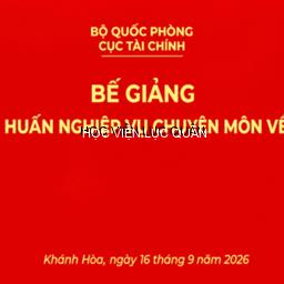 Bế giảng đợt 1 khóa tập huấn nghiệp vụ chuyên môn về đấu thầu năm 2026