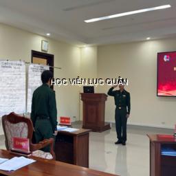 Học viện Lục quân tổ chức chấm Chuyên đề 3 cho học viên nghiên cứu sinh khóa 35A