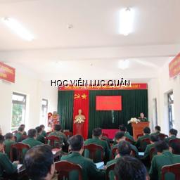 Học viện Lục quân tổ chức tập huấn công tác kỹ thuật ngành xe - máy, binh chủng năm 2026