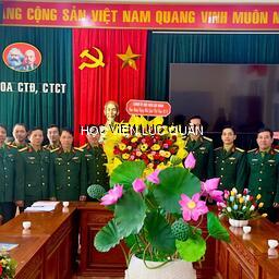 Vinh dự, tự hào là người giảng viên của Học viện Lục quân Anh hùng