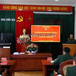 Khoa Chiến dịch tổ chức hội thảo luận án tiến sĩ cho nghiên cứu sinh khóa 31B
