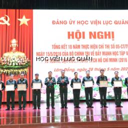 Giảng viên trẻ tiêu biểu trong thực hiện Chỉ thị số 05 -CT/TW của Bộ Chính trị về “Đẩy mạnh học tập và làm theo tư tưởng, đạo đức, phong cách Hồ Chí Minh”