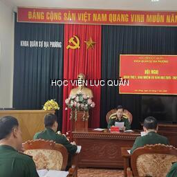 Tấm gương sáng của cán bộ nghiên cứu tại Khoa Quân sự địa phương
