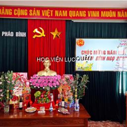 Khoa Pháo binh tích cực chuẩn bị đón Xuân Bính Ngọ và làm tốt công tác huấn luyện đầu năm mới