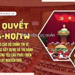 Khoa Công tác đảng, công tác chính trị chủ động đưa tinh thần Nghị quyết số 66-NQ/TW về đổi mới công tác xây dựng và thi hành pháp luật vào giảng dạy Môn Nhà nước và pháp luật