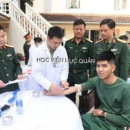 Chủ động chăm lo sức khỏe chiến sĩ mới - Học viện Lục quân tổ chức khám phúc tra sức khỏe nghĩa vụ quân sự năm 2026