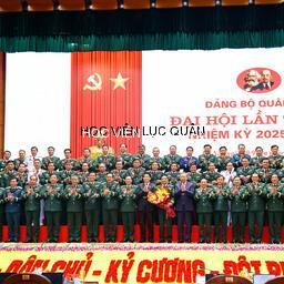 Quán triệt chủ trương phát triển nguồn nhân lực chất lượng cao của Đại hội XII Đảng bộ Quân đội trong công tác giáo dục - đào tạo ở  Học viện Lục quân hiện nay