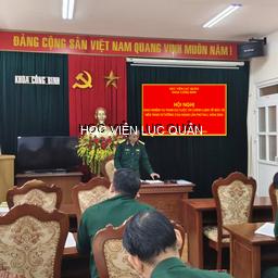 Khoa Công binh quán triệt, triển khai và giao nhiệm vụ tham gia Cuộc thi chính luận bảo vệ nền tảng tư tưởng của Đảng lần thứ sáu, năm 2026