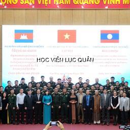 Ủy ban Mặt trận Tổ quốc Việt Nam tỉnh Lâm Đồng đã tổ chức buổi gặp mặt học viên quốc tế của Học viện Lục quân nhân dịp Tết cổ truyền Bunpimay và Chôl Chnăm Thmây