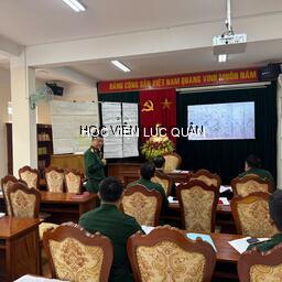 Khoa Công binh tiến hành bồi dưỡng, chuẩn bị diễn tập cuối khóa cho học viên T75