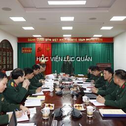 Học viện Lục quân tham dự phiên họp Hội đồng xét duyệt thuyết minh đề tài thuộc Chương trình khoa học và công nghệ cấp Bộ Quốc phòng thực hiện từ năm 2026
