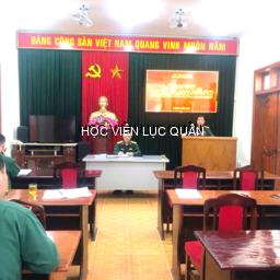 Khoa Quân sự chung tổ chức hội nghị thông qua đề tài cấp Học viện năm 2025