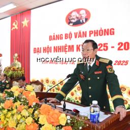 Đại hội Đảng bộ Văn phòng nhiệm kỳ 2025-2030 thành công tốt đẹp