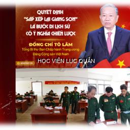 Trách nhiệm học viên sau đại học tại Học viện Lục quân trong việc tích lũy về “lượng” để bước vào kỷ nguyên mới