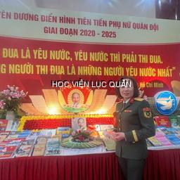 Thiếu tá QNCN Nguyễn Thị Thu Hà – Gương sáng phụ nữ ở Học viện Lục quân