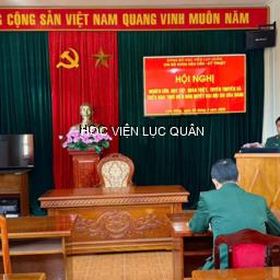 Khoa Hậu cần - Kỹ thuật tổ chức học tập, quán triệt bổ sung Nghị quyết Đại hội XIV của Đảng