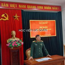 Khoa Chiến thuật tổ chức tập huấn chuyển đổi số năm 2026