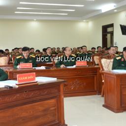 Học viện Lục quân tổ chức đánh giá luận án tiến sĩ quân sự cấp Học viện (đợt 11) cho nghiên cứu sinh khoá 33A